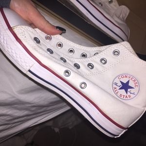 White High-Top Converse